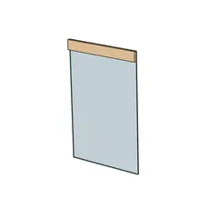 Perdea PVC Flexibil Natur Intrare Usa Cusca Caine Talie Extra Mare Imagine 