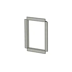 Profil Metalic Antiros Vopsit Intrare Cusca Caine Talie Extra Mare Imagine 