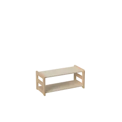 Raft Montessori pentru Copii Pentru Jucarii si Carti (H1 L2 R2) | Natur Imagine 