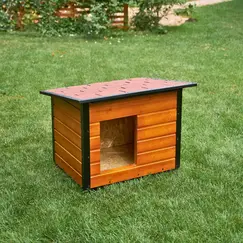 Cușcă Câine, Talie Medie, Izolată Termic, Protecții Anti Ros, Coteț Câine DSI2 Imagine 