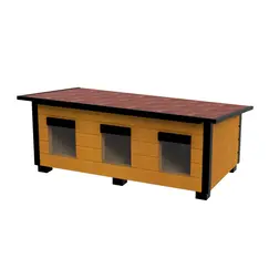 Cușcă Pisică Tripla, Izolată Termic, Cușcă Pisică Exterior PDSI3 Imagine 