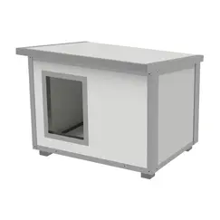 Cușcă Câine, Talie Medie, Panouri Metalice Izolate Termic, Coteț Câine DPI4-STUDIO-M2, Talie: Talie Medie, Compartimentare: Simplă Imagine 