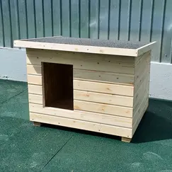 Cușcă Câine Standard, Talie Medie, Izolată Termic, Coteț Câine DLNI2-M2S, Talie: Talie Medie, Compartimentare: Simplă Imagine 