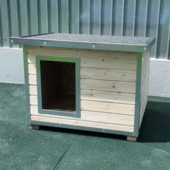 Cușcă Câine Standard Armor, Talie Extra Mare, Izolată Termic, Profile Metalice Antiros, Coteț Câine DLNI2PMZ-M4S Imagine 