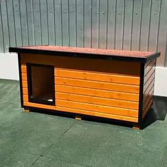 Cușcă Câine, Talie Mare, Cu Hol, Izolată Termic, Protecții Anti Ros, Coteț Câine DSI3-HOL, Talie: Talie Mare, Compartimentare: Cu Hol Imagine 