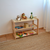 Montessori Toddler Toy Shelf for Toys and Books (H2 L2 R3) | Natural, image , 2 image