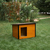 Insulated Dog House With Folding Roof Bituminous Shingle Size 3 AtviPets, image , 10 image