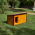 Insulated Dog House With Folding Roof Bituminous Shingle and Hallway Size 2 AtviPets, image , 12 image