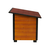 Insulated Dog House With Folding Roof Bituminous Shingle Size 2 AtviPets, image , 3 image