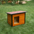 Insulated Dog House With Folding Roof Bituminous Shingle Size 2 AtviPets, image , 11 image