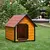 Anti Chew Metal Profile For Dog House Entrance Size 1 (Painted) AtviPets, image , 3 image
