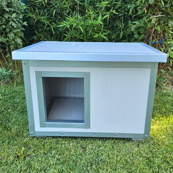 Cușcă Câine, Talie Medie, Panouri Metalice Izolate Termic, Coteț Câine DPI2 Imagine 2