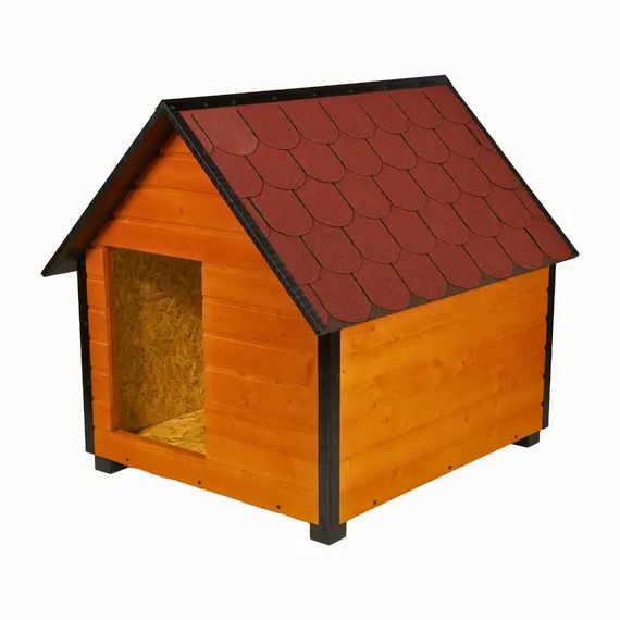 Cușcă Câine, Talie Extra Mare, Izolată Termic, Protecții Anti-Ros, Coteț Câine ASI4 Imagine 2