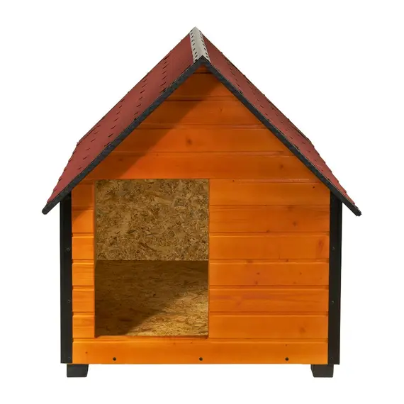 Cușcă Câine, Talie Extra Mare, Izolată Termic, Protecții Anti-Ros, Coteț Câine ASI4 Imagine 3