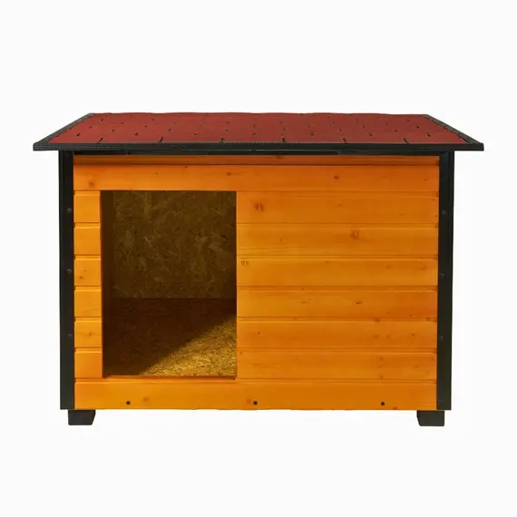 Cușcă Câine, Talie Extra Mare, Izolată Termic, Protecții Anti Ros, Coteț Câine DSI4, Talie: Talie Extra Mare, Compartimentare: Simplă Imagine 3