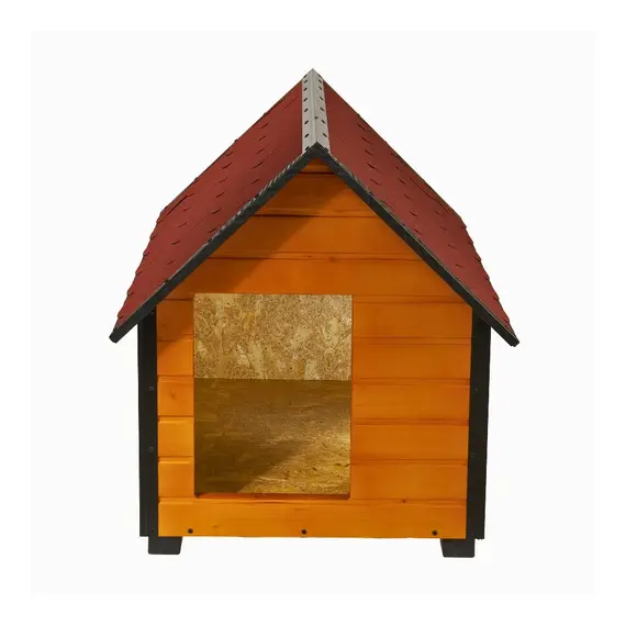 Cușcă Câine, Talie Mare, Izolată Termic, Protecții Anti-Ros, Coteț Câine ASI3 Imagine 3