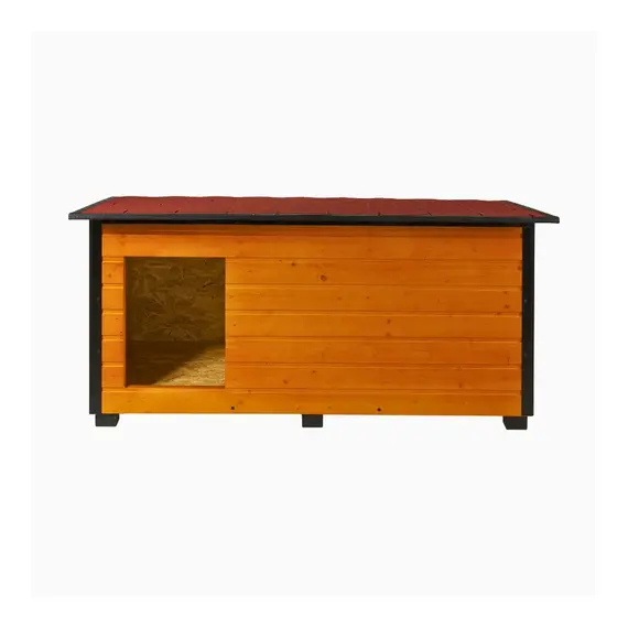 Cușcă Câine, Talie Mare, Cu Hol, Izolată Termic, Protecții Anti Ros, Coteț Câine DSI3-HOL Imagine 3