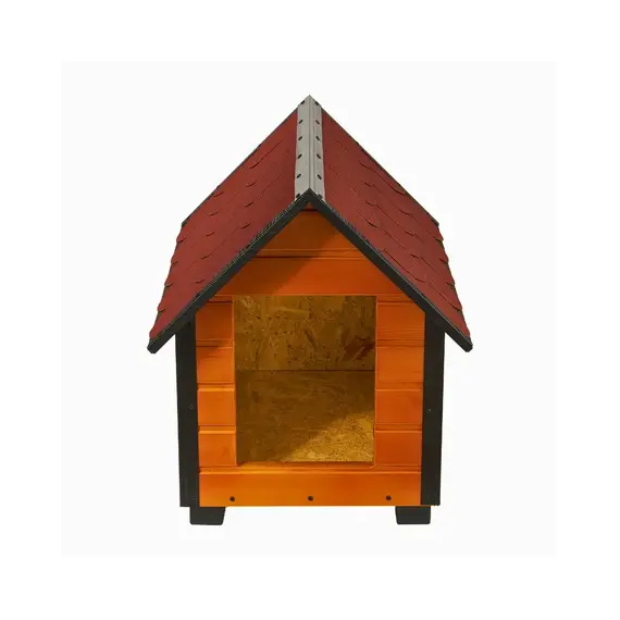 Cușcă Câine, Talie Medie, Izolată Termic, Protecții Anti-Ros, Coteț Câine ASI2 Imagine 3