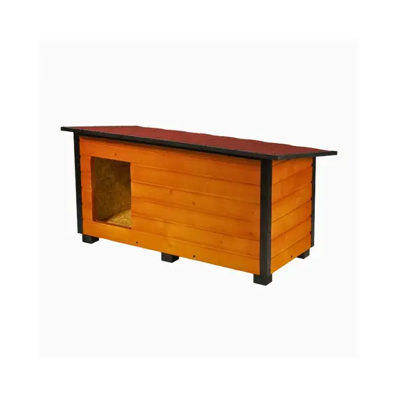 Cușcă Câine, Talie Medie, Cu Hol, Izolată Termic, Protecții Anti Ros, Coteț Câine DSI2-HOL Imagine 2