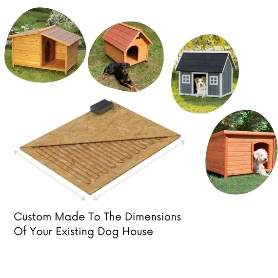 Încălzire Cușcă Câine, Talie Medie Cu Hol, Prin Podea, Control Manual Imagine 2