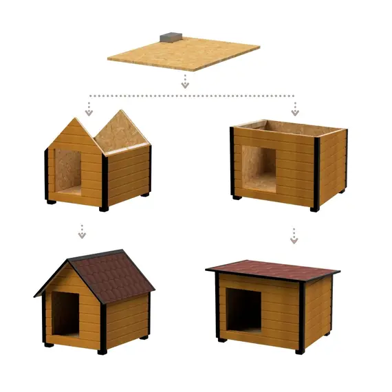 Încălzire Cușcă Câine, Talie Extra Mare Cu Hol, Prin Podea, Control Manual Imagine 4