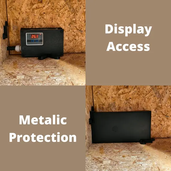 Încălzire Cușcă Câine, Talie Medie, Prin Podea, Control Manual Imagine 6