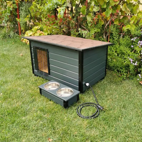 Incalzire Cusca Caine Talie Extra Mare Prin Podea Cu Control Wireless Din Telefon Imagine 14