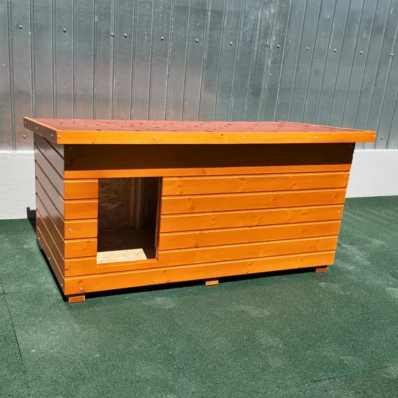 Cușcă Câine Cu Hol Elite Thermo, Talie Extra Mare, Coteț Câine DLVI2-M4H, Talie: Talie Extra Mare, Compartimentare: Cu Hol, Izolație: Izolata Perete 4 cm, Finisaj Cusca: Vopsita, Protectii Metalice Antiros: Nu, Protectii Metalice Vopsite: Nu Imagine 5