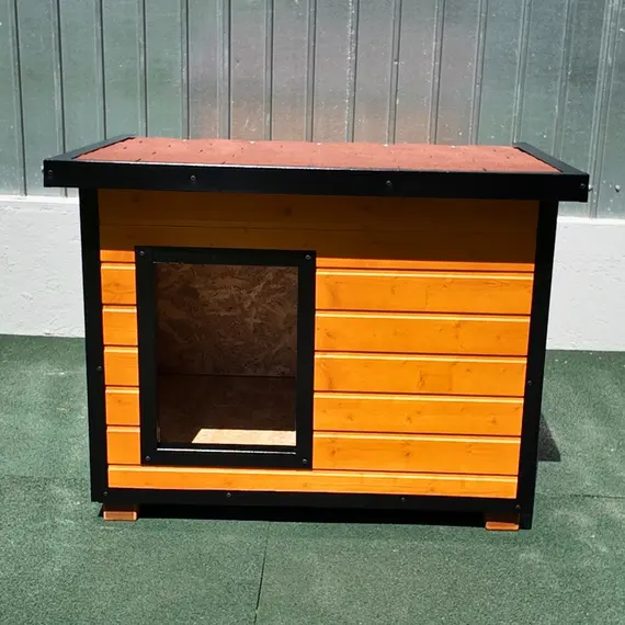 Cușcă Câine, Talie Medie, Izolată Termic, Protecții Anti Ros, Coteț Câine DSI2, Talie: Talie Medie, Compartimentare: Simplă Imagine 3