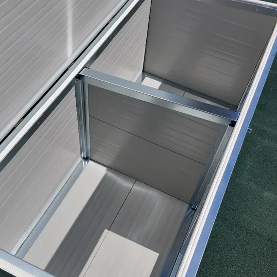 Cușcă Câine Dublă, Talie Mare, Panouri Metalice 4cm Izolate Termic, Coteț Câine DPI4-M3D, Talie: Talie Mare, Compartimentare: Dublă Imagine 7