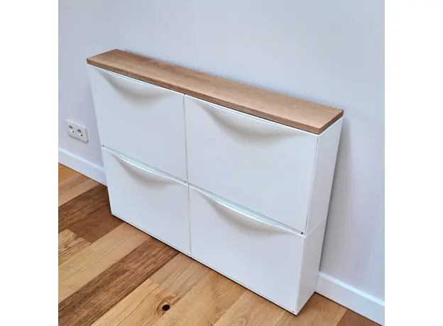 Blat Lemn Masiv Stejar Dulap Ikea Trones (W2) Natur Imagine 