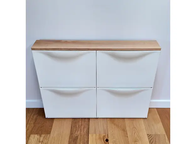 Blat Lemn Masiv Stejar Dulap Ikea Trones (W2) Natur Imagine 2