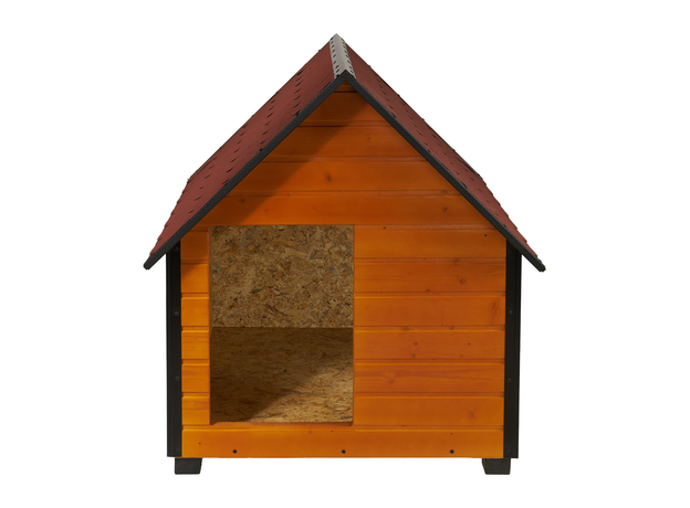 Insulated Dog House With Sharped Roof Bituminous Shingle Size 4 AtviPets, image , 2 image