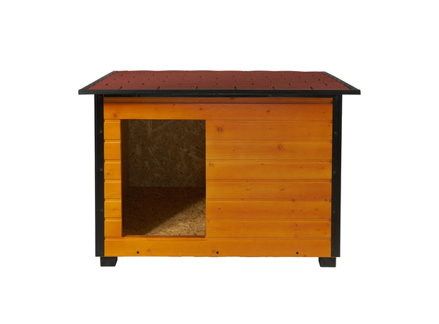 Insulated Dog House With Folding Roof Bituminous Shingle Size 4 AtviPets, image , 2 image