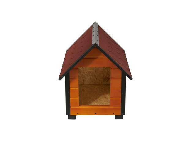 Insulated Dog House With Sharped Roof Bituminous Shingle Size 2 AtviPets, image , 2 image