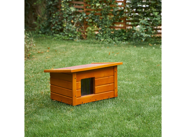 Insulated Cat House With Folding Roof AtviPets, image , 10 image