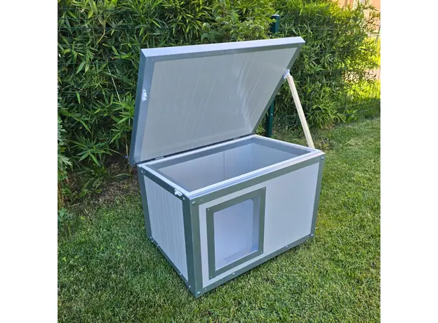 Cușcă Câine, Talie Mare, Panouri Metalice Izolate Termic, Coțet Câine DPI3 Imagine 4