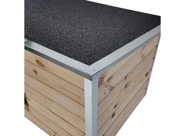 Cușcă Câine Natur, Talie Medie, Protecții Anti Ros, Coțet Câine DL2 Imagine 7