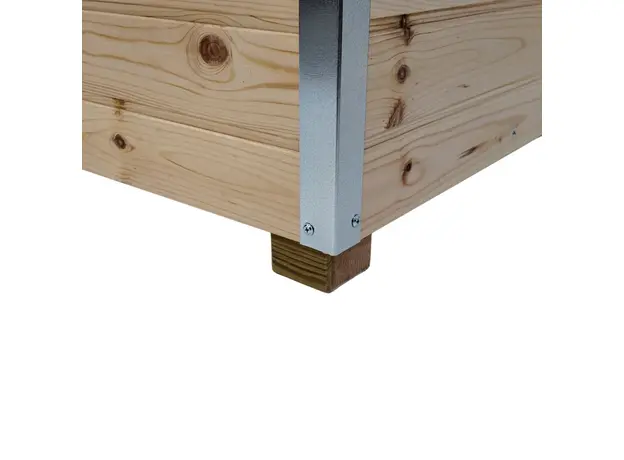 Cușcă Câine Natur, Talie Extra Mare, Protecții Anti Ros, Coțet Câine DL4 Imagine 8