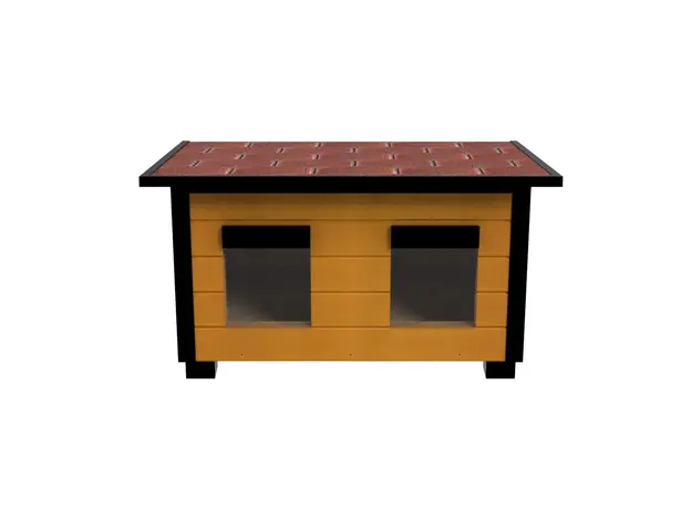 Cușcă Pisică Dublă, Izolată Termic, Cușcă Pisică Exterior PDSI2 Imagine 3