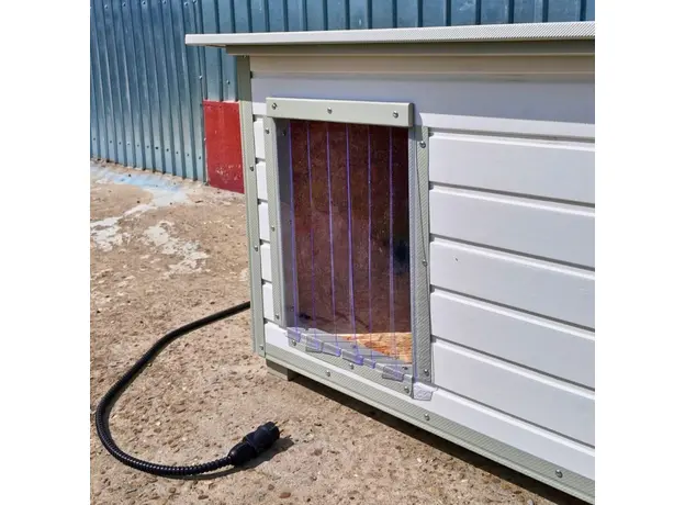 Perdea PVC Flexibil Intrare Usa Cusca Caine Talie Mica AtviPets Imagine 9