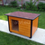 AtviPets Insulated Dog House With Folding Roof Bituminous Shingle Size 4, image , 10 image
